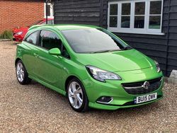Green Used 2015 Vauxhall Corsa SRi Hatchback | £4,500 (A bit pricey)