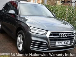 Grey Used 2018 Audi Q5 S-Line SUV | £18,990 (Good price)