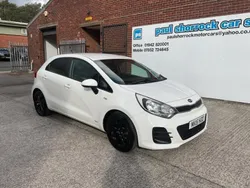 White Used 2015 Kia Rio Hatchback | £6,473 (Fair price)