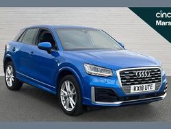 Blue Used 2018 Audi Q2 S-Line SUV | £16,390 (Good price)