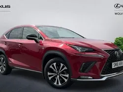 Red Used 2018 Lexus NX300h Sport Line SUV | £20,990 (A bit pricey)