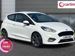 White Used 2018 Ford Fiesta ST-Line Hatchback | £10,650 (Fair price)