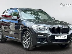 Grey Used 2021 BMW X3 M Sport SUV | £37,750 (Fair price)