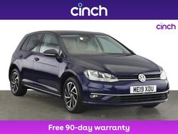 Blue Used 2019 VW Golf VII Match Hatchback | £11,399 (Fair price)
