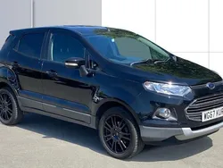 Black Used 2017 Ford Ecosport Titanium S SUV | £5,966 (Fair price)