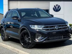 Black New 2025 VW T-Roc R-line SUV | £41,989