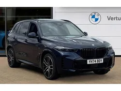Blue Used 2024 BMW X5 M Sport SUV | £72,778 (Expensive)