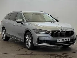 Pebble silver metallic New 2024 Skoda Superb SE Technology Estate | £25,995 (Super price)