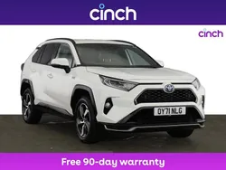 White Used 2022 Toyota RAV4 Hybrid Design SUV | £24,999 (Good price)
