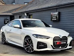 White Used 2022 BMW 420 M Sport Coupe | £23,989 (A bit pricey)