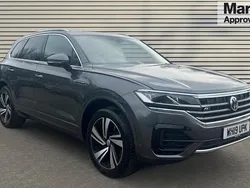 Grey Used 2019 VW Touareg R-line SUV | £28,527 (Fair price)