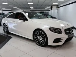 White Used 2018 Mercedes E220 AMG line Coupe | £25,949