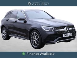 Black Used 2020 Mercedes GLC300 AMG line SUV | £27,958 (A bit pricey)