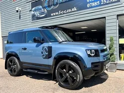 Blue Used 2021 Land Rover Defender S SUV | £52,800 (Fair price)