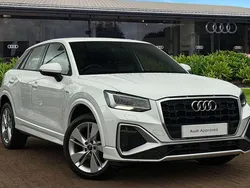 White Used 2021 Audi Q2 S-Line SUV | £17,240 (Fair price)