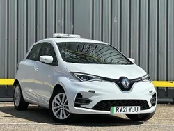 White Used 2021 Renault Zoe Iconic Hatchback | £9,195 (Fair price)
