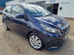 Blue Used 2015 Peugeot 108 Active Hatchback | £3,995 (Fair price)