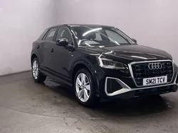 Black Used 2021 Audi Q2 S-Line SUV | £17,499 (Fair price)