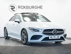 White Used 2022 Mercedes CLA180 AMG line Sedan | £22,190 (Fair price)