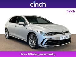 Silver Used 2021 VW Golf VIII R-line Hatchback | £20,999 (Fair price)