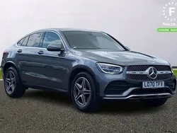 Grey Used 2021 Mercedes GLC220 AMG line Coupe | £29,799 (Fair price)