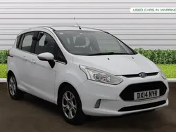 White Used 2014 Ford B-MAX Zetec MPV | £4,795 (Fair price)