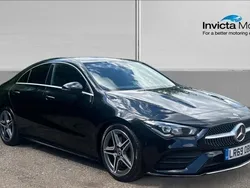 Black Used 2019 Mercedes CLA200 AMG line Coupe | £20,299 (Fair price)