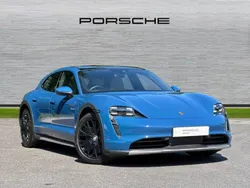 Neptune blue Used 2022 Porsche Taycan Cross Turismo Sedan | £53,950 (Good price)