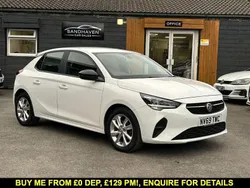 White Used 2020 Vauxhall Corsa Hatchback | £8,995 (Fair price)