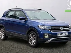 Blue Used 2020 VW T-Cross SE SUV | £12,599 (Fair price)