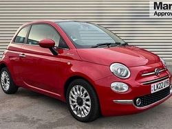 Red Used 2022 Fiat 500 Dolcevita Hatchback | £10,365