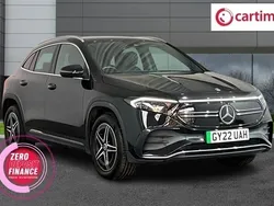 Black Used 2022 Mercedes EQA250 AMG line SUV | £26,388 (Expensive)