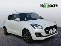 White Used 2021 Suzuki Swift SZ5 Hatchback | £11,995 (Good price)