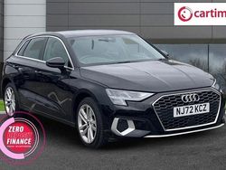Black Used 2022 Audi A3 Sportback e-tron Sport Sedan | £18,399 (Fair price)