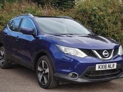 Blue Used 2016 Nissan Qashqai N-TEC SUV | £7,590 (Good price)