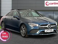 Blue Used 2022 Mercedes CLA200 AMG line Coupe | £27,990 (A bit pricey)