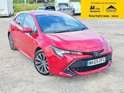Red Used 2019 Toyota Corolla Design Hatchback | £11,488 (Fair price)