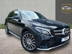 Black Used 2018 Mercedes GLC250 AMG Line Premium Estate | £16,998 (Fair price)