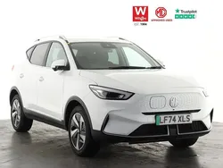White Used 2024 MG ZS Trophy Connect Sedan | £20,199 (Fair price)