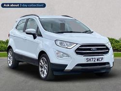 White Used 2022 Ford Ecosport Titanium SUV | £10,278 (Fair price)