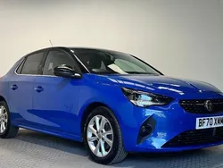 Blue Used 2021 Vauxhall Corsa Elite Hatchback | £11,900 (Fair price)