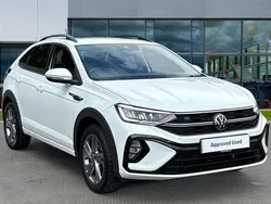 White Used 2023 VW Taigo R-line SUV | £19,235 (Fair price)
