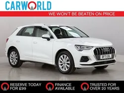 White Used 2022 Audi Q3 Sport SUV | £16,300 (Good price)