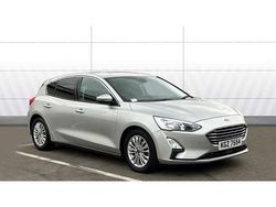 Silver Used 2018 Ford Focus Titanium Hatchback | £9,323 (Fair price)