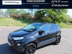 Black Used 2017 Ford Ecosport Titanium S SUV | £7,495 (Fair price)