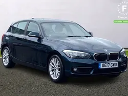 Blue Used 2017 BMW 118 Comfort Edition Hatchback | £14,599 (Fair price)