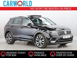 Black Used 2017 VW Tiguan R-line SUV | £16,667 (Fair price)