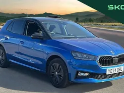 Blue Used 2024 Skoda Fabia Design Edition Hatchback | £18,029 (Fair price)