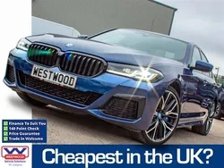 Phytonic blue Used 2022 BMW 530e M Sport Sedan | £35,495