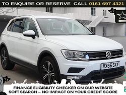 White Used 2016 VW Tiguan SE SUV | £16,270 (Fair price)
